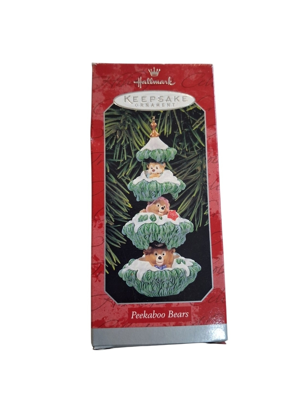 Hallmark Peekaboo Bears Ornament